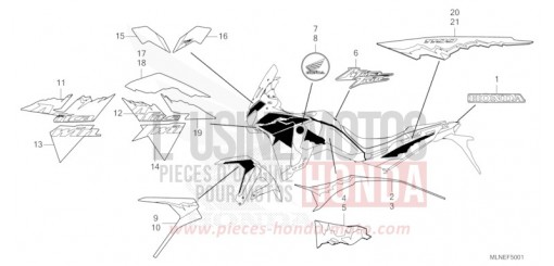 MARK/STRIPE (2) CRF1100D3S de 2025